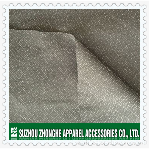 Double sided fusible coat interlining for garment